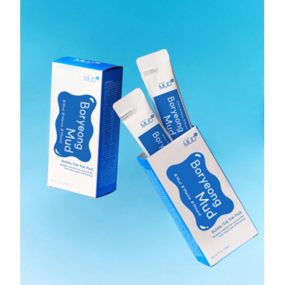 BoryeongMud Грязевая пузырящаяся маска-скраб Tok Tok NONE