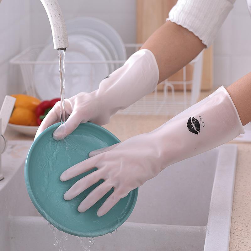 10 Pairs Of Pvc Cleaning Gloves Waterproof Wear-resistant Non-slip Latex Material Housework Laundry Washing Dishes Kitchen