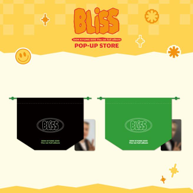 

Предзаказ DOH KYUNG SOO 1-й полноформатный альбом BLISS POP-UP Store MD BLISS Сумочка GREEN ver.