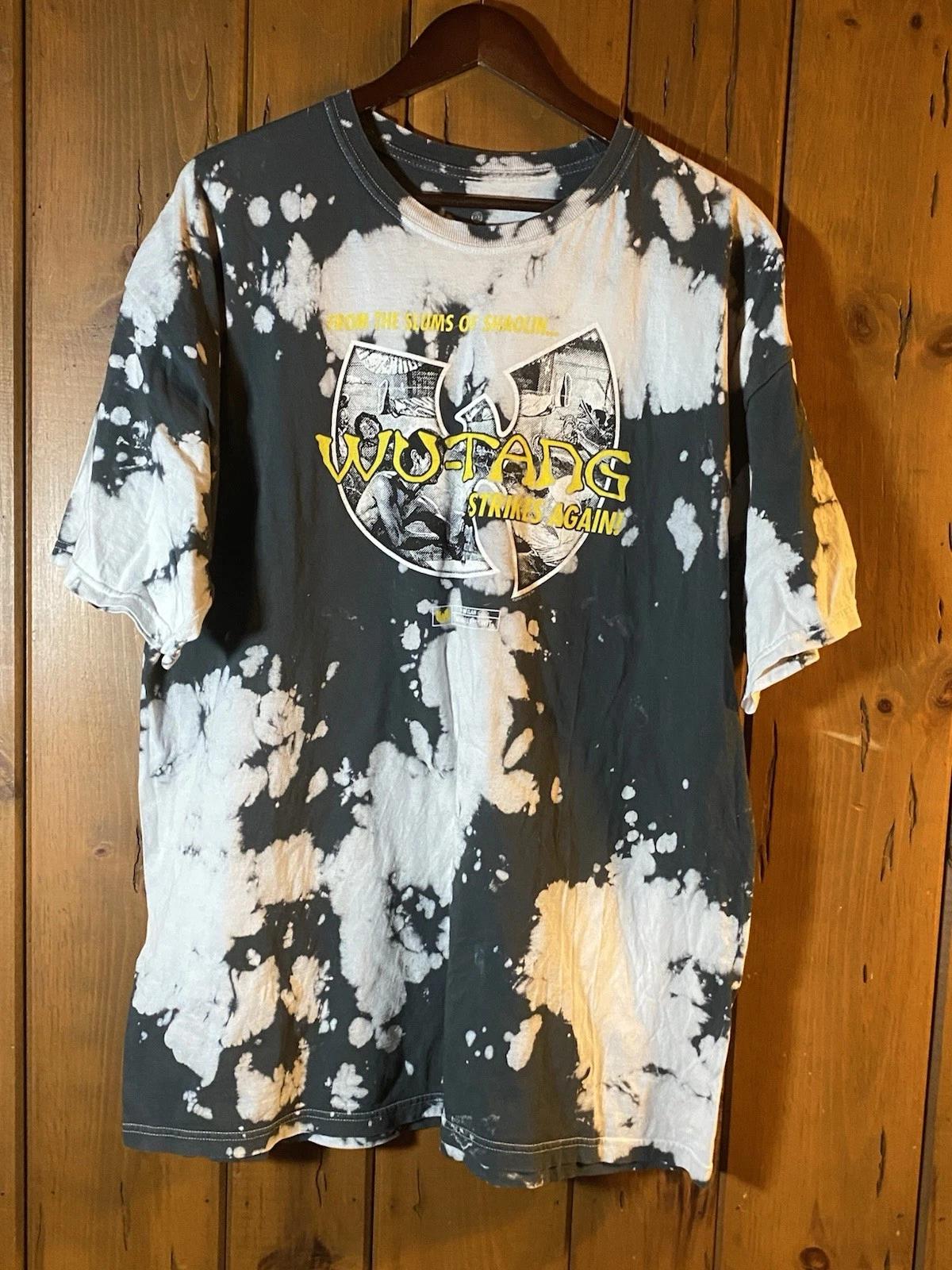 Wu-Tang Clan Strikes Again Tie-Dye T-Shirt - 2018 Official Licensed Rap Tee 3XL