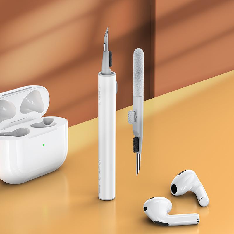 

Набор для чистки наушников Bluetooth для Airpods Pro 1 2, щетка для ручек для наушников, инструменты для чистки чехла для беспроводных наушников для Iphone Samsung белый