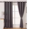 100% Blackout Curtains Sun Blocking Curtains High Density Thermal Insulated Drapes for Bedroom Living Room