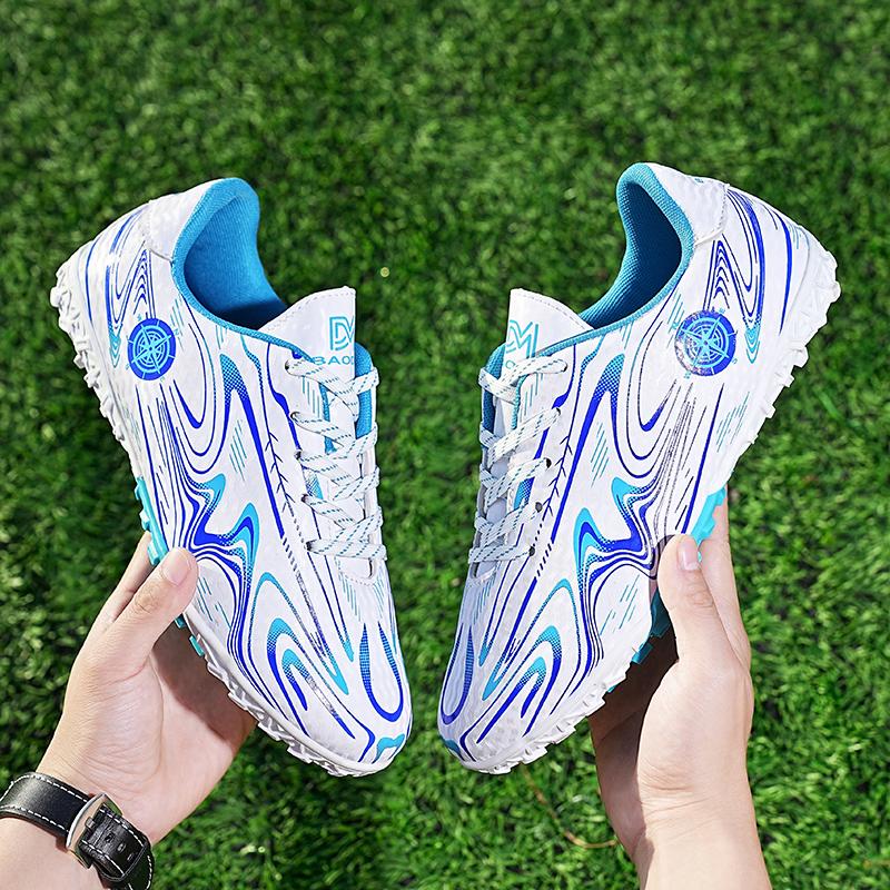 Men Football Shoes TF/FG Professional Low Cut Outdoor Youth Grass Sneakers Sports Training Soccer Boots for Men