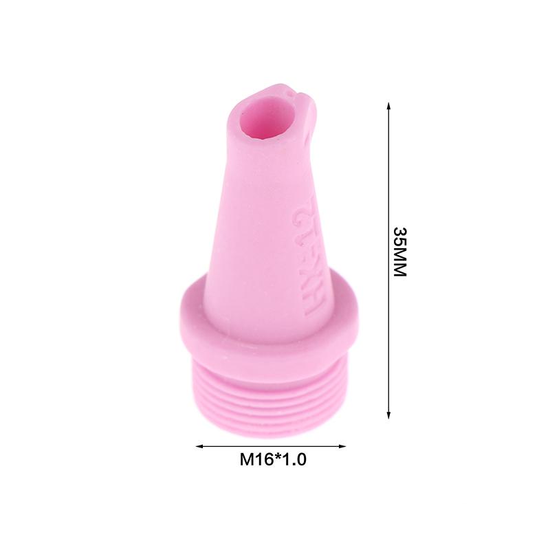 Laser Handheld Ceramic Welding Head Nozzle M16 Wire Nozzle As-12 Fiber Optic Welding Machine Double Wire Cutting Nozzle 1.0 1.2