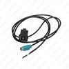Alpine 9872/9870 AUX and USB Adapter Cable KCE-236B