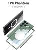 Samsung S24 Ultra Magnetic Wireless Charging TPU Transparent Phone Case