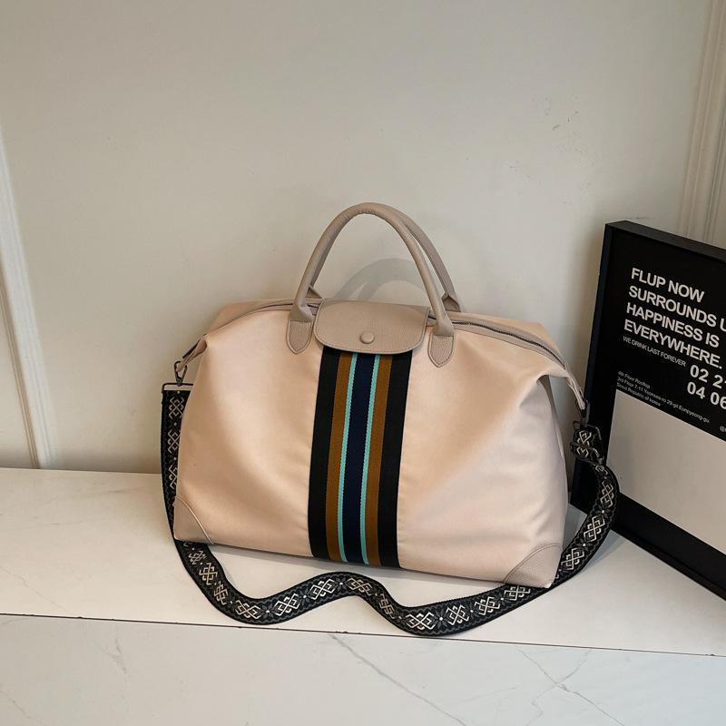 travel bag - large capacity, perfect for short trips, casual korean style, ideal for short vacations, business travel, portable handbag luggage