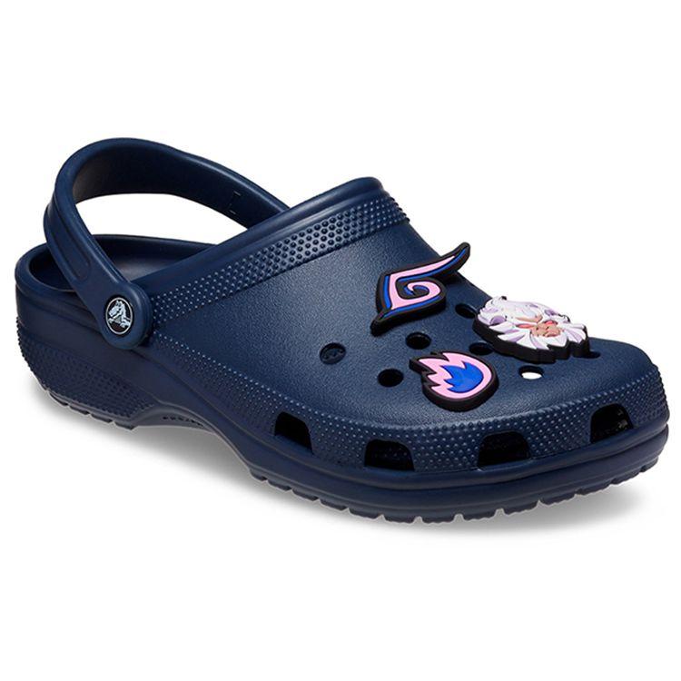 Crocs Honor Of Kings X  Classic Clog EVA Collaboration Sports Clogs Unisex Footwear Deep-Blue Phantom-Fire 208177-410