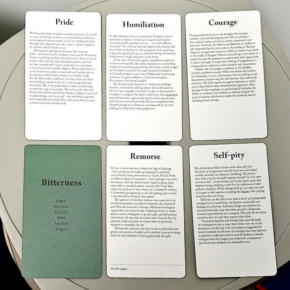 10.3*6cm The Box of Emotions - 80 Cards To Make Sense of Your Feelings