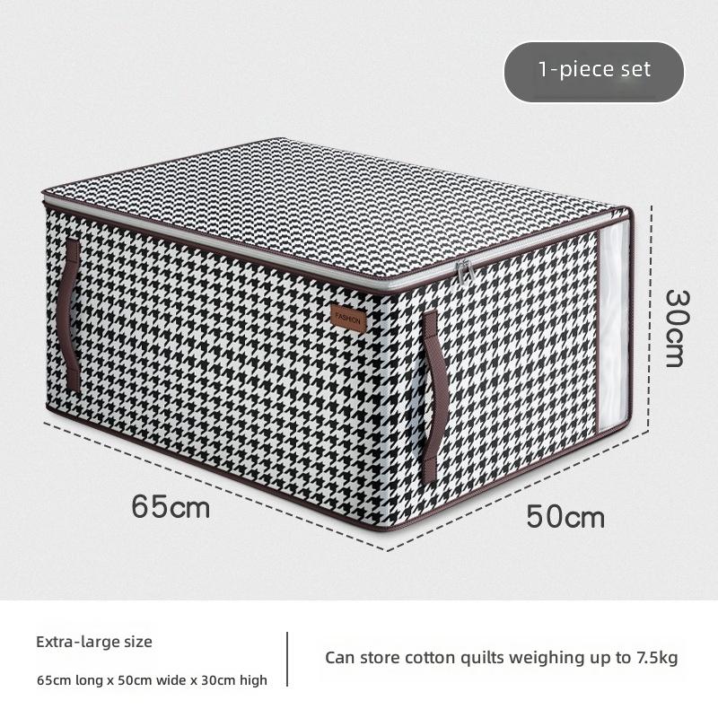 Large Capacity Vacuum Storage Bags For Quilts Clothes Seasonal Moving Organizer Thick Non Woven Compression Storage Bag