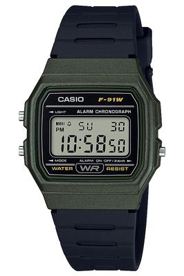Collection Black Wristwatch F-91WM-3AJH