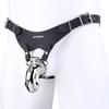 Men's Short Metal Urethral Chastity Lock Penis Cage Catheter Sex Toys BDSM Stainless Steel
