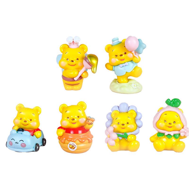 Winnie Puuh PVC Cartoon Sammlerfigur zum Zusammenbauen für Kinder und Fans