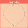 Ins Style Minimalist Heart-shaped Necklace Alloy Material Simple And Versatile Suitable For Women Wholesale And Retail