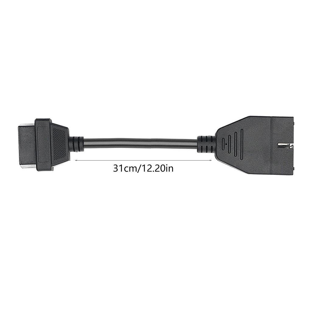Universal Car Diagnostic Cable 12pin To OBD1/OBD2 Interface Converter Cable Reliable Solution for Car Repair Durable