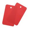 200 Pack Waterproof Eyelet Hole Plastic Shipping Tags Blank Labeling Tags for Product Identification Tags 3.5x6cm
