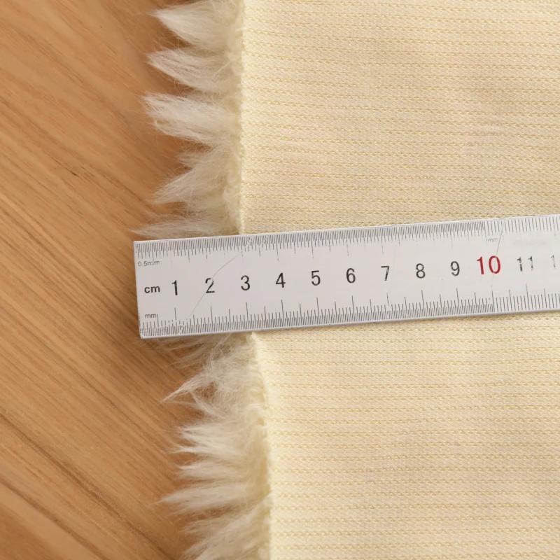 25x45cm Curly Plush Fabric Soft Hair Faux Fur Fabric Hand Make Cosplay Decorative Background Clothing Lining Bedding Cloth
