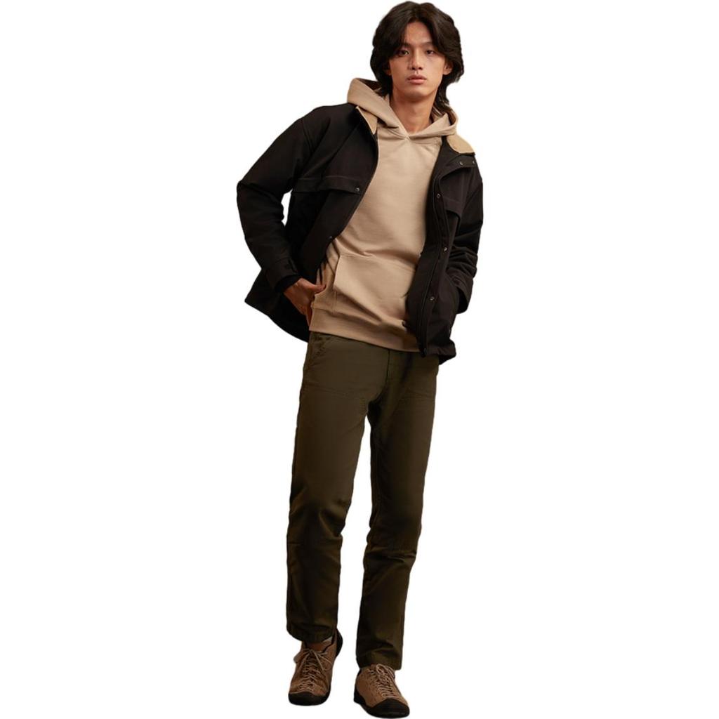 Gap Solid Color Single Breasted Work Jacket Men Jackets Black 769911