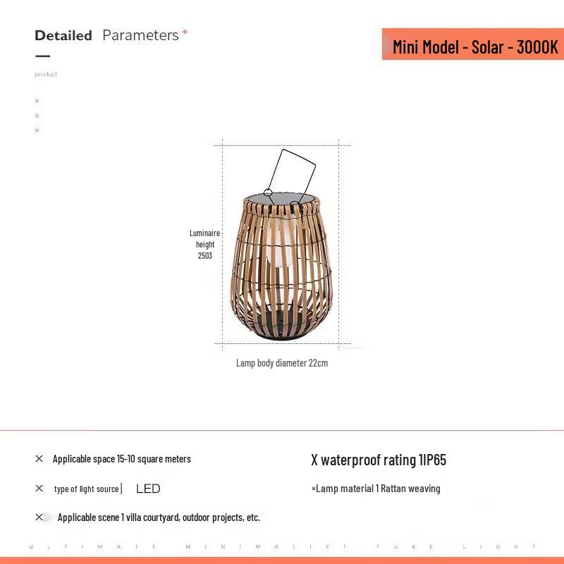 Мини-солнечный садовый светильник для создания атмосферы
