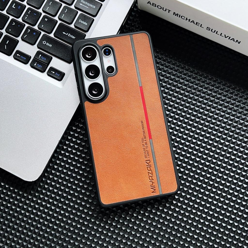 Applicable to Samsung S26ultra mobile phone case S25ultra business fashion S24ultra men's S23U all-inclusive anti-drop