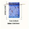 100 Moon Star Gauze Bags, Wedding Gift Bags with Drawstrings, Small Mixed-color Gift Bags, Party Gift Bags