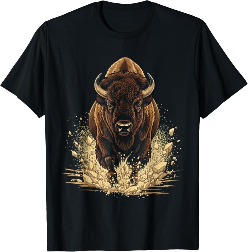 Buffalo Bison American Love Bison T‑Shirt L