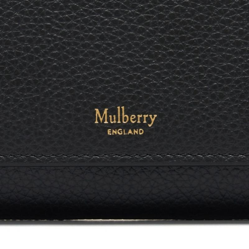 Mulberry Small Wallet Continental Grain Rl4440 205 A100