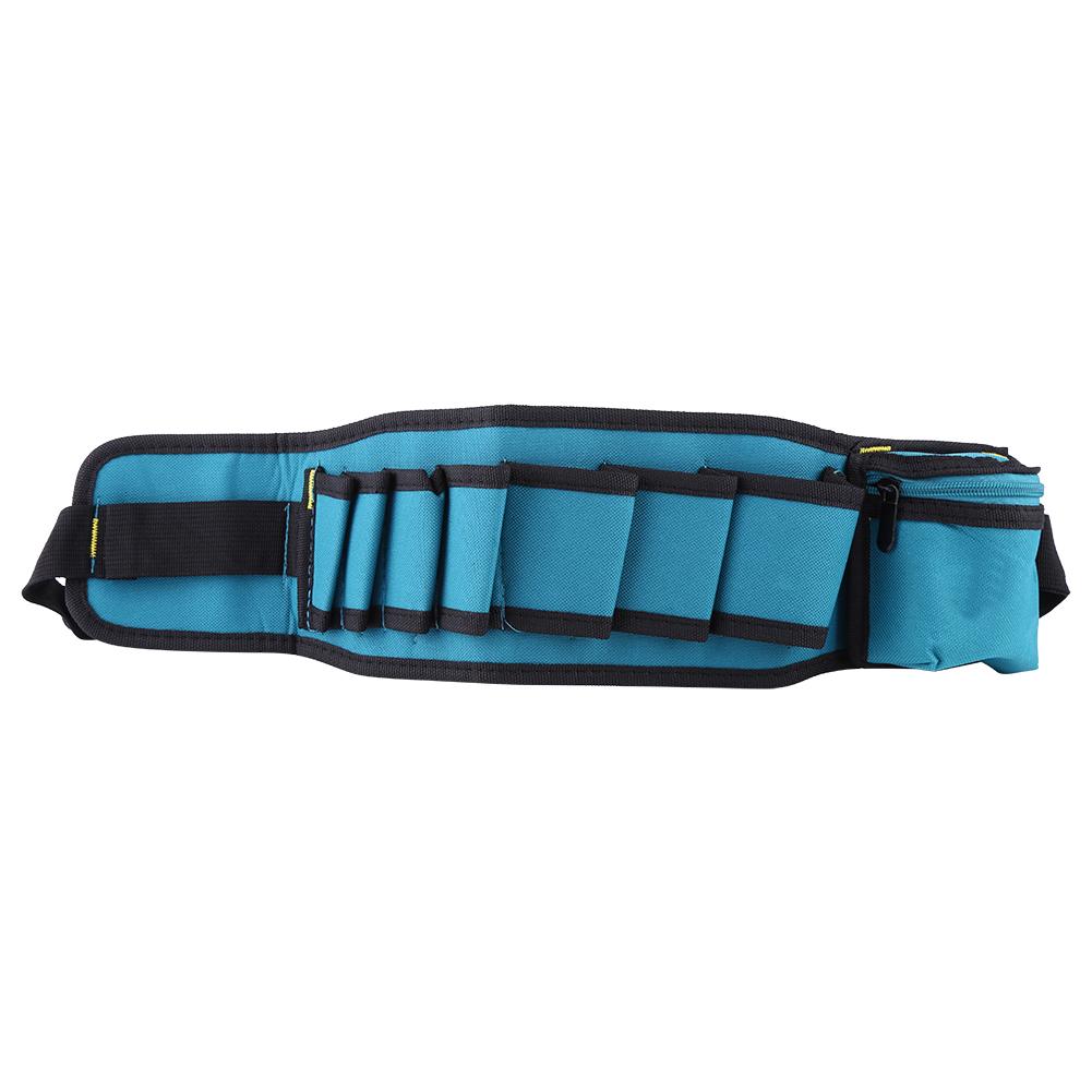 Professional Electricians Tool Storage Holder Waist Bag Convenient Organizer w Adjustabe Belt