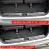 For Mitsubishi Delica D:5 D5  2024 stainless steel Built-in Rear Bumper Protector door Sill Trunk Tread Plate  Accessories