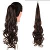 Synthetic Ponytail Extensions False Hair Tail for Women Flextail 26inch Length Blonde Ponytail Hairpieces For Women Daily Use