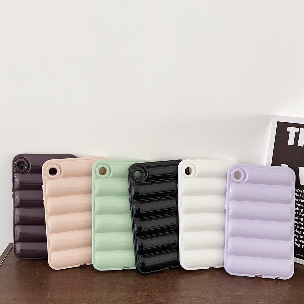 For Samsung Galaxy Tab A9+ Protective Case TPU Airbag Down Jacket Tablet Cover
