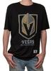 2026 Vegas Golden Knights Vintage Logo Men T Shirt Black Short Sleeve Breathable Casual Sports Tee for True Hockey Fans 2026