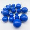 20-Piece Mixed Set: Gold, Silver, Foam, Iridescent, and Christmas Cake Decoration Balls