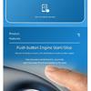 Universelt biltrykknapp start/stopp nøkkelfri adgang startsystem mobiltelefon Bluetooth APP PKE fjernkontroll tenning bilalarm