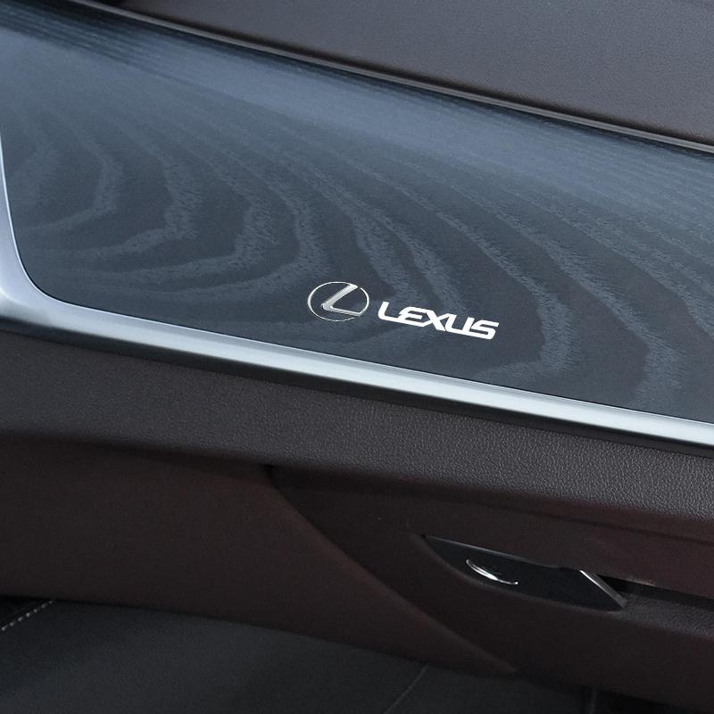 1/2/5/10pcs Car Stickers Car-Styling Logo Interior Decorative Accessories For Lexus EX300H RX450H IS300H ES300H NX RX GS Al20