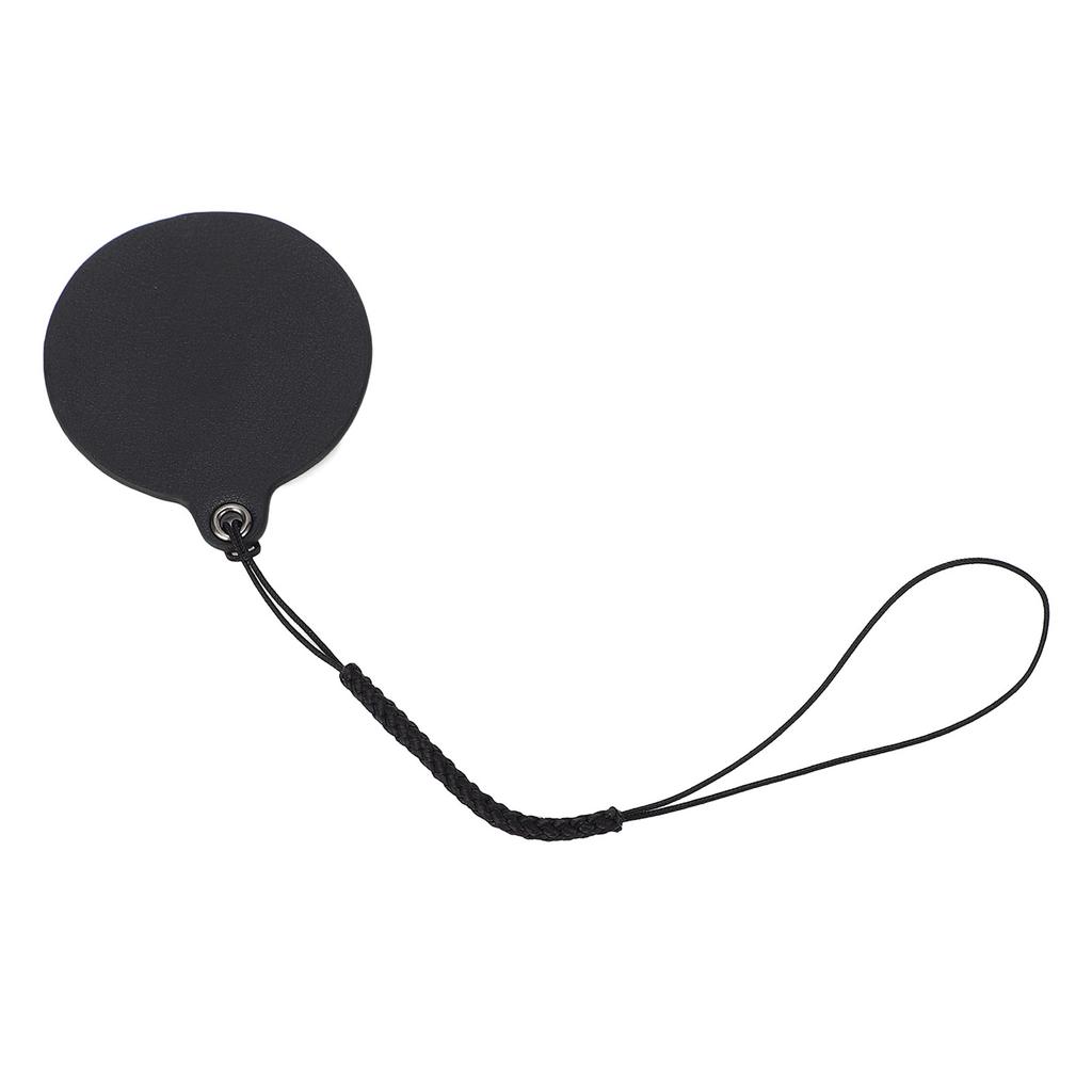 Objektivschutzkappe für EVO Print Kamera, Objektivabdeckung aus echtem Leder mit Trageseil, 4,7 cm Durchmesser