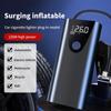 120W Portable Tire Inflator Digital Display Car Tyre Inflator Multi-Functional Air Pump SUV Motorcycle Bicycle Air Pump