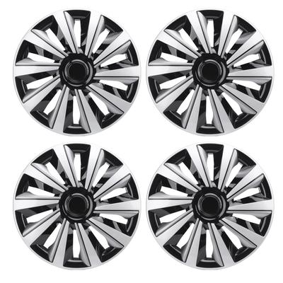 4Pcs 14in Car Hub Cap Sporty Appearance Scratch Resistant Hub Cap Wheel Rim Cover for Fiesta Escort