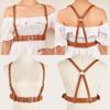 Buckle Fashionable Double And Porous Design Women Casual Shoulder Strap Belt