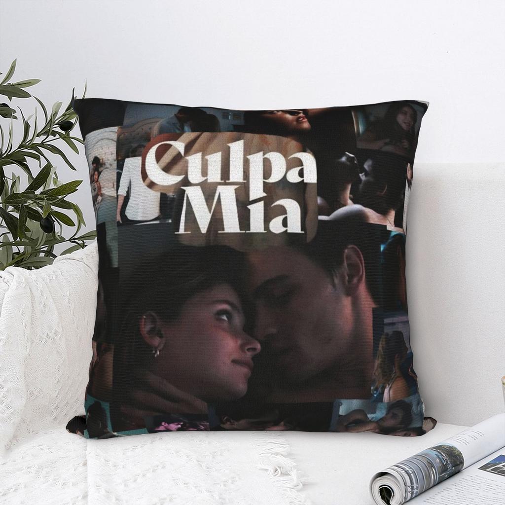 Film Culpa Mia Pillow Cover Soft Cushion Cover Funny Pillow Case For Sofa Home Decor