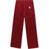 Carhartt WIP Versatile Fashion Pocket Double Knee Straight Leg Work Pants Women pants CHXPTI035669P