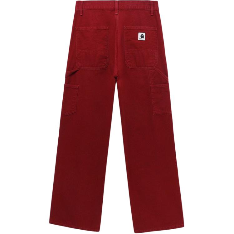 Carhartt WIP Versatile Fashion Pocket Double Knee Straight Leg Work Pants Women pants CHXPTI035669P