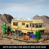 Technical Breaking Bad RV Adventure Camper Bus Car Model Building Blocks Fit Car Vehicle Assemble Bricks Toys For Boys Avid Fans