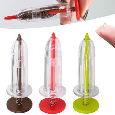 Garden Seed Sower Syringe Tool - Handheld Tray Seeder for Planting and Seedling Raising