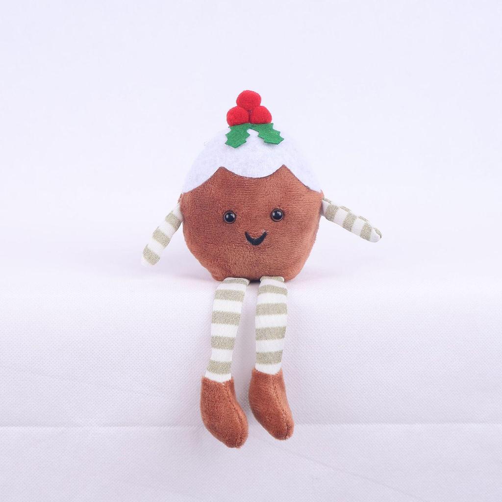 Cute Plush Christmas Dolls: Festive Home Ornaments & Party Decor
