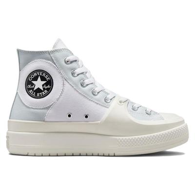 Chuck Taylor All Star Construct Colorblock Casual High Top Canvas Shoes Unisex Silver White