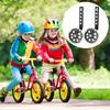 Kids Bike Training Wheels Flash Mute Wheel for 12 14 16 18 20 Inch Kids Single Speed Bikes