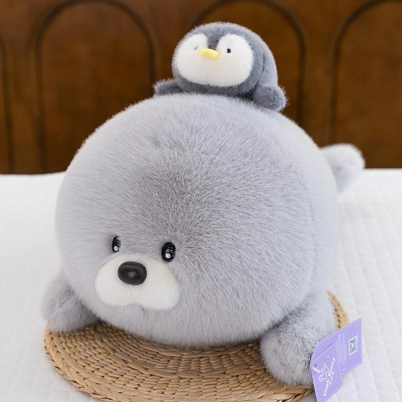 Cute Starfish Sea Lion Plush Doll Doll Simulated Pose of Sea Animals Penguin Sea Lion Children Gift