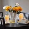 2Pcs Flameless Candles with Remote Timer Flickering Simulate Dripping Led Candles Battery Operated for Indoor Outdoor Decor