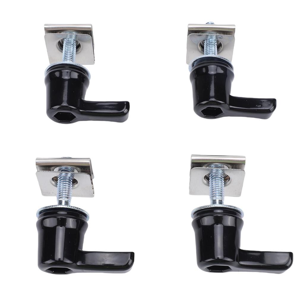 Saddlebag Lever Lock Fastener Bolt Nut Mounting Hardware Theft Deterrent Lever Locks Mounting Hardware Screws